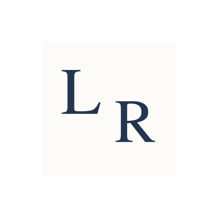 The Life Rock logo, the letters L and R