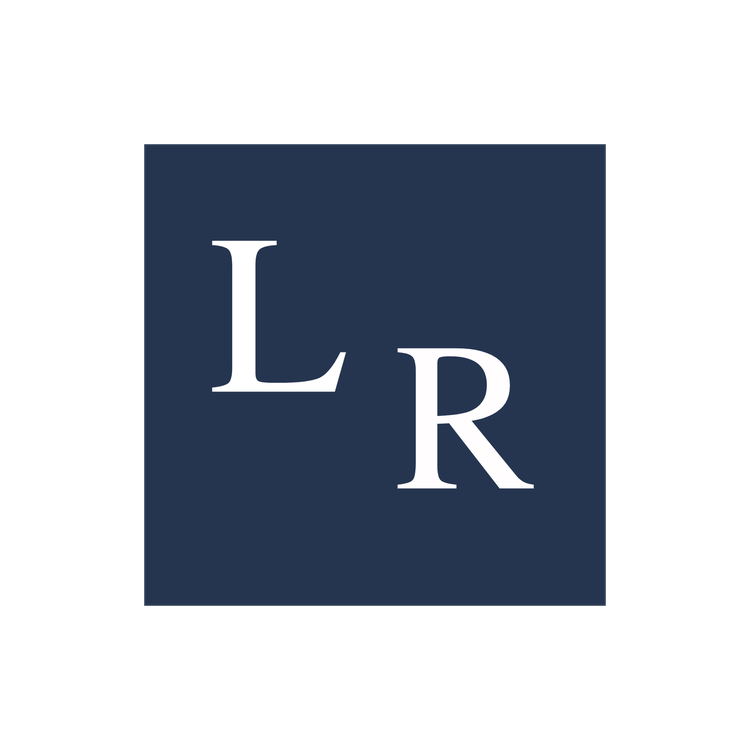The Life Rock logo, the letters L and R